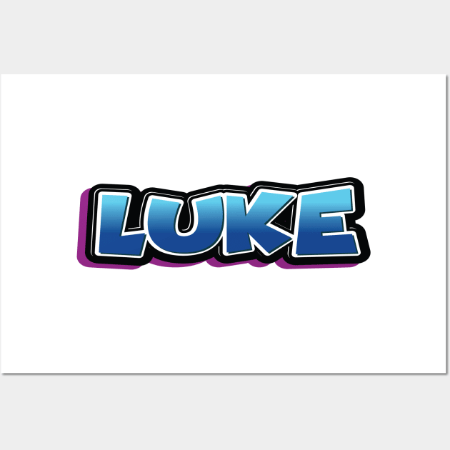 Luke Wall Art by ProjectX23Red